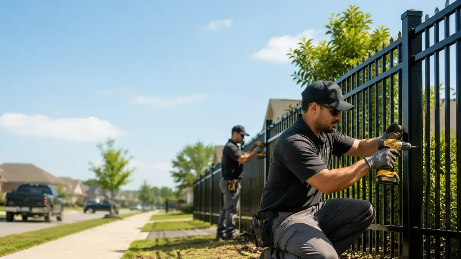 Metal Fence Installation in Elwood, KS